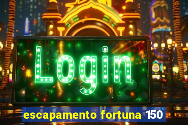 escapamento fortuna 150