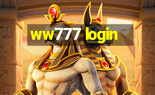 ww777 login