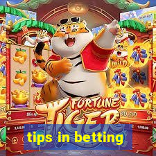 tips in betting