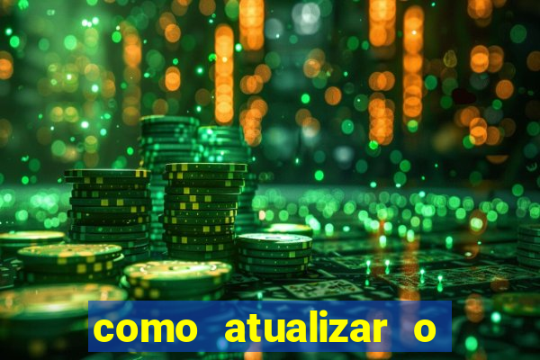 como atualizar o node pelo terminal windows