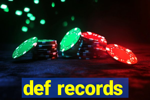 def records