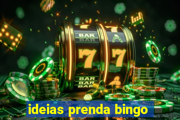 ideias prenda bingo