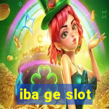 iba ge slot