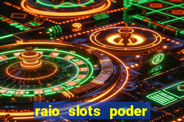 raio slots poder de zeus