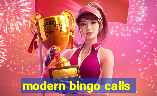 modern bingo calls