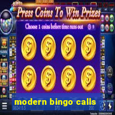 modern bingo calls