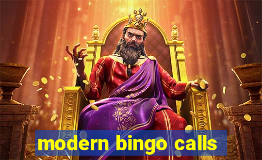 modern bingo calls