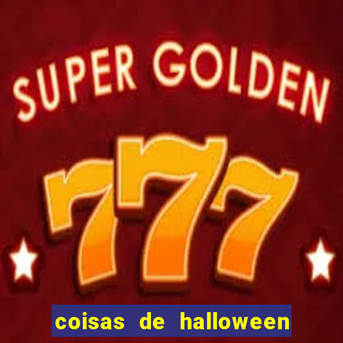 coisas de halloween com l