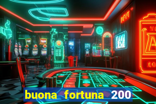 buona fortuna 200 fios casal