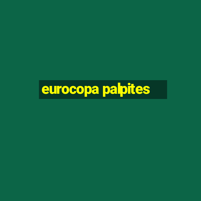 eurocopa palpites