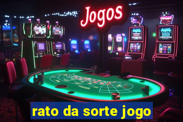 rato da sorte jogo