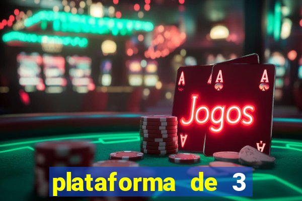 plataforma de 3 reais pg