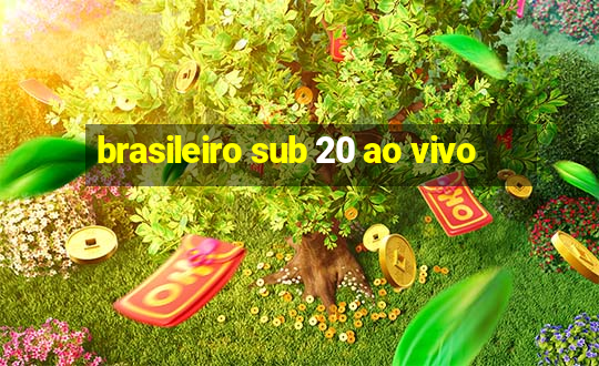 brasileiro sub 20 ao vivo