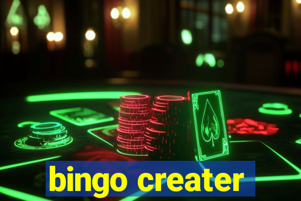 bingo creater