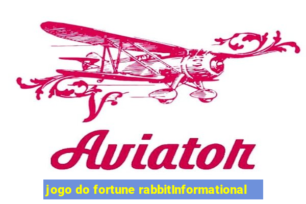 jogo do fortune rabbitInformational