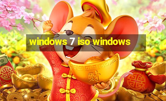 windows 7 iso windows