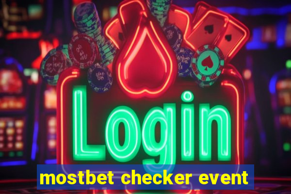 mostbet checker event