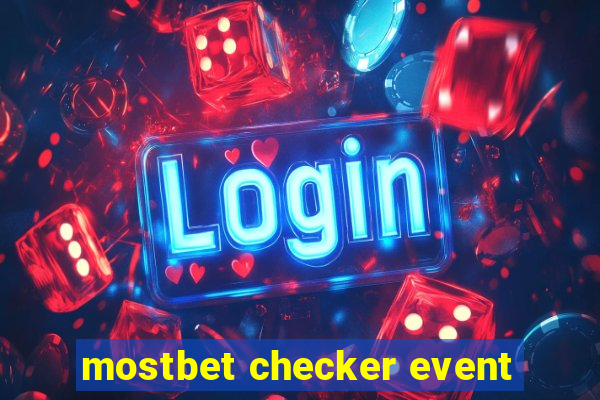 mostbet checker event