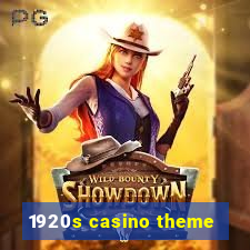 1920s casino theme