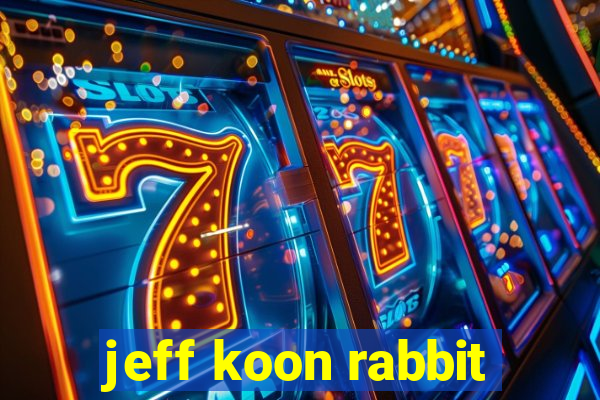 jeff koon rabbit