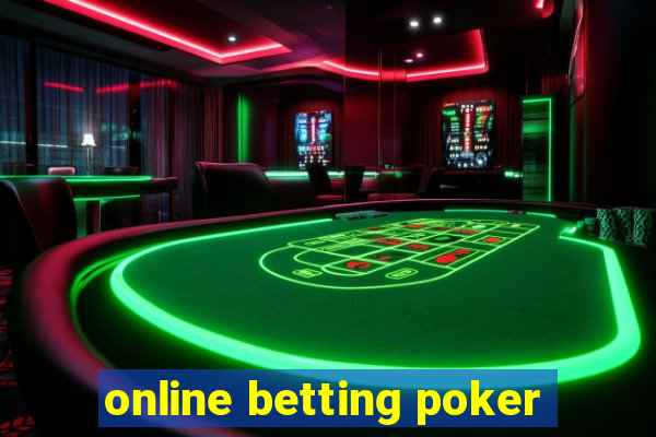 online betting poker