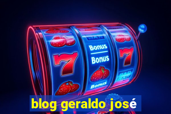 blog geraldo josé