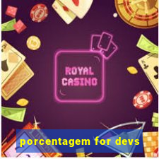 porcentagem for devs