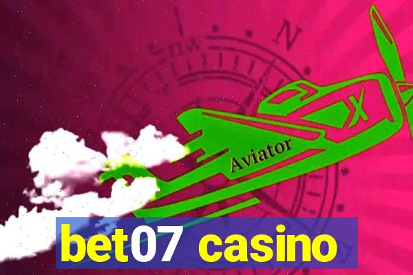 bet07 casino