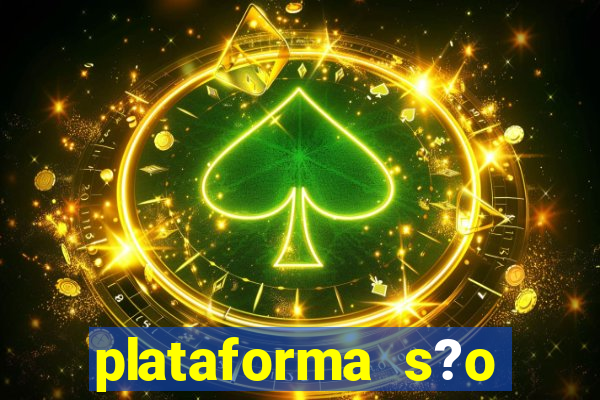 plataforma s?o paulo jogos