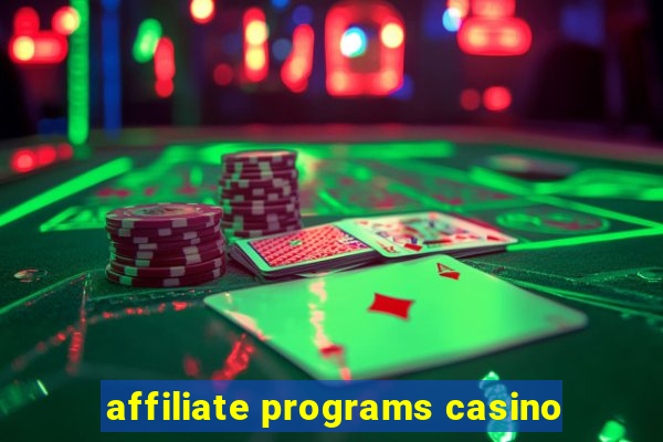 affiliate programs casino