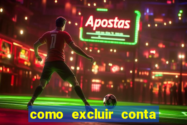 como excluir conta na sportingbet