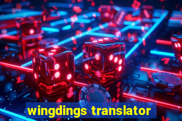 wingdings translator