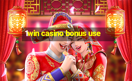 1win casino bonus use