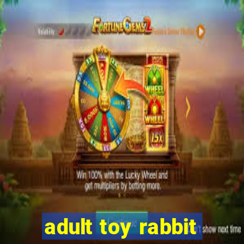 adult toy rabbit