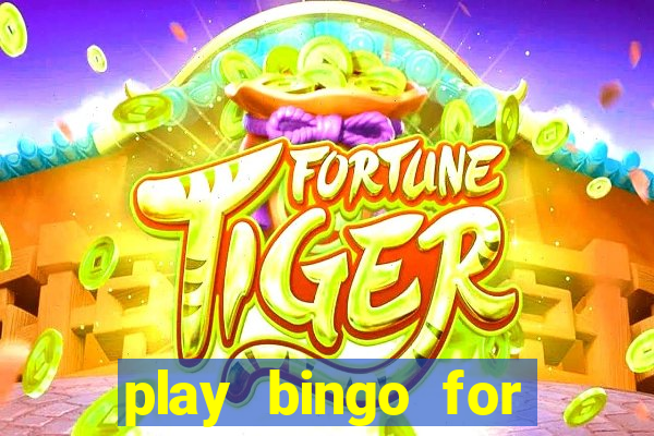 play bingo for money online