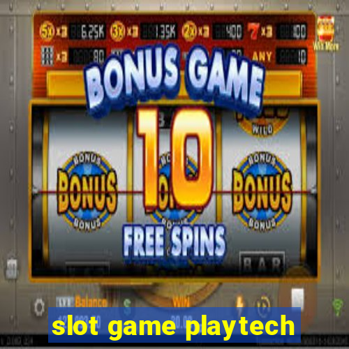 slot game playtech