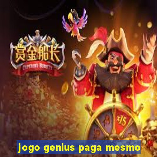 jogo genius paga mesmo