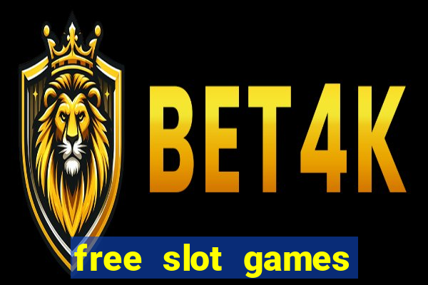 free slot games online free