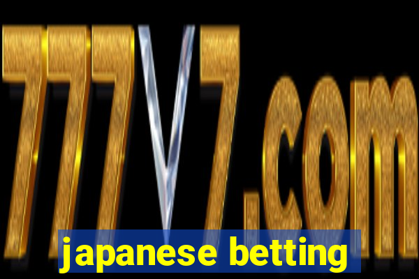 japanese betting