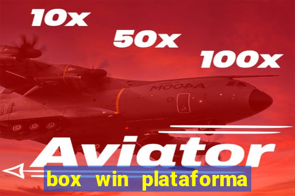 box win plataforma de jogos