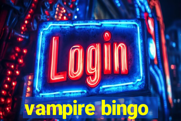 vampire bingo