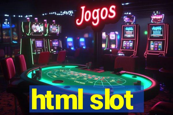 html slot