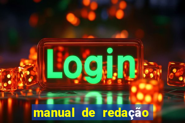 manual de redação folha de são paulo