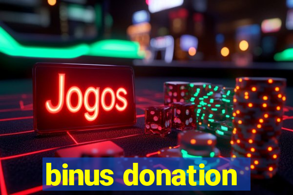 binus donation