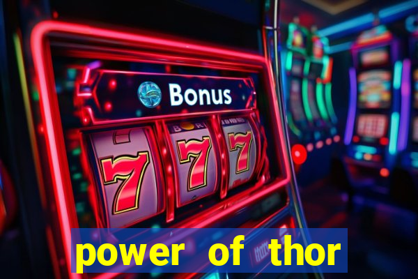 power of thor megaways slot free play