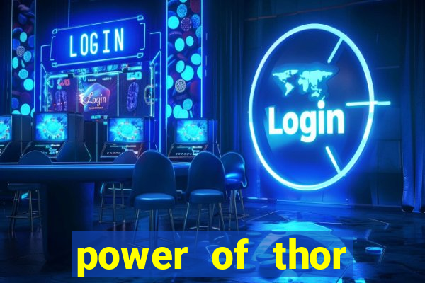 power of thor megaways slot free play