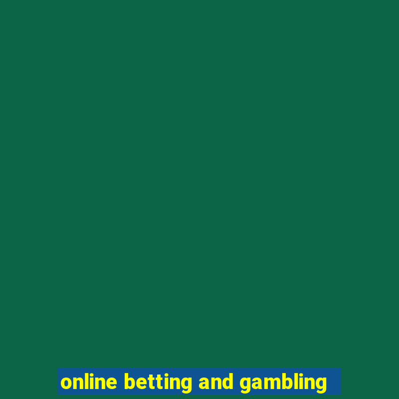 online betting and gambling