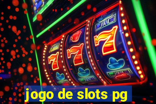 jogo de slots pg