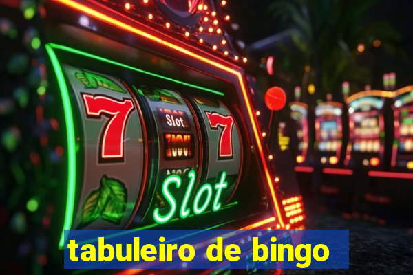 tabuleiro de bingo