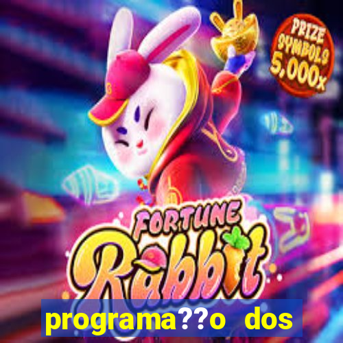 programa??o dos jogos de futebol